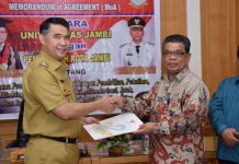 Tingkatkan Kapasitas ASN, Fasha Tandatangani MoU dengan Universitas Jambi