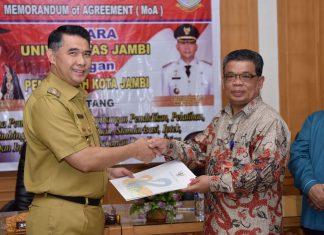 Tingkatkan Kapasitas ASN, Fasha Tandatangani MoU dengan Universitas Jambi