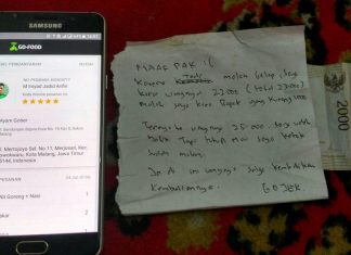 Kembalikan Uang Pelanggan Rp2.000 Karena Kelebihan Bayar, Driver Ojek Online Ini Tuai Pujian
