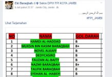 FPI Kota Jambi siap Donorkan Darah
