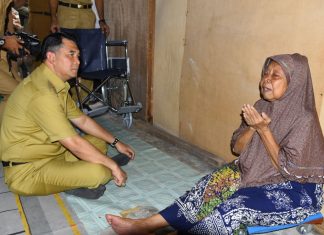 Tanggap, Wali Kota Jambi Bantu Korban Kebakaran