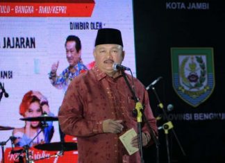 Puluhan Ribu Warga Jambi Asal Sumbagsel dan Tengah Halal bi Halal Bersama Wali Kota Jambi