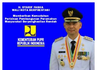Dukung Kebijakan Perumahan Pro Rakyat, Fasha Jadi Wali Kota Berprestasi