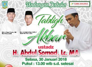 Wow, Simpan Jadwalnya… Akhir Januari Ustadz Somad Akan Ceramah di Lapangan Walikota Jambi