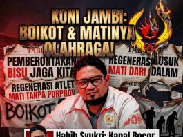 PEMBERONTAKAN BISU DI JANTUNG KONI JAMBI: CABOR MENGHILANG, REGENERASI ATLET MATI TANPA PORPROV