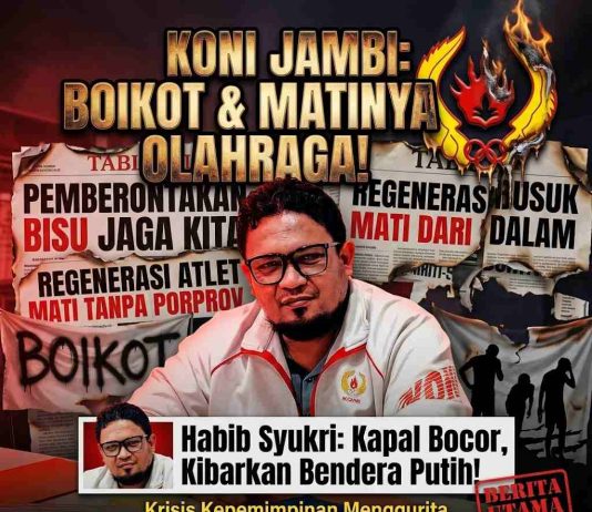 PEMBERONTAKAN BISU DI JANTUNG KONI JAMBI: CABOR MENGHILANG, REGENERASI ATLET MATI TANPA PORPROV