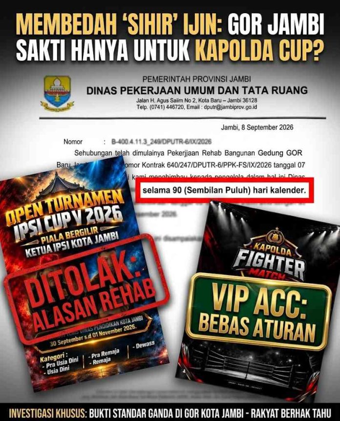 21.09.2026 Rilis Berita GOR Kota baru