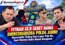 Fitnah Keji Seret Nama Dirresnarkoba Polda Jambi! Nazaruddin Tuding Deni Lapor Pak Dir, Saat Diminta Bukti Malah Bungkam