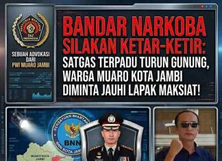 Bukan Semata Tugas Polisi, Kepala BNN Kota Jambi Sebut Orang Tua Adalah Kunci Hancurkan Bisnis Narkoba