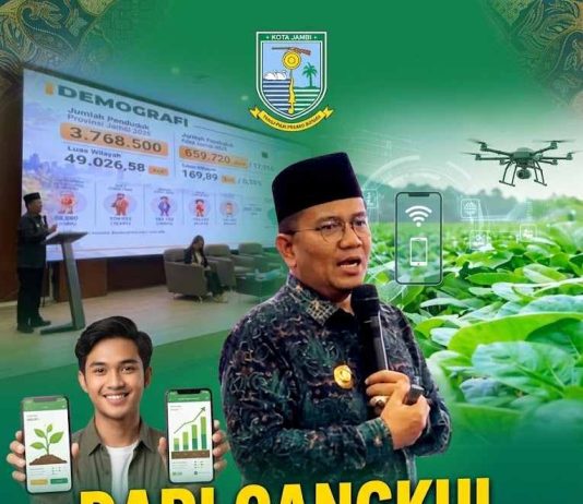 DARI CANGKUL KE SMARTPHONE: WALI KOTA JAMBI AJAK BUDAK MUDO JADI “ARSITEK AGROTEKNOLOGI”, DAK ZAMAN LAGI TANI KOTOR-KOTORAN!